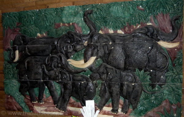 Elefanten Wandbild